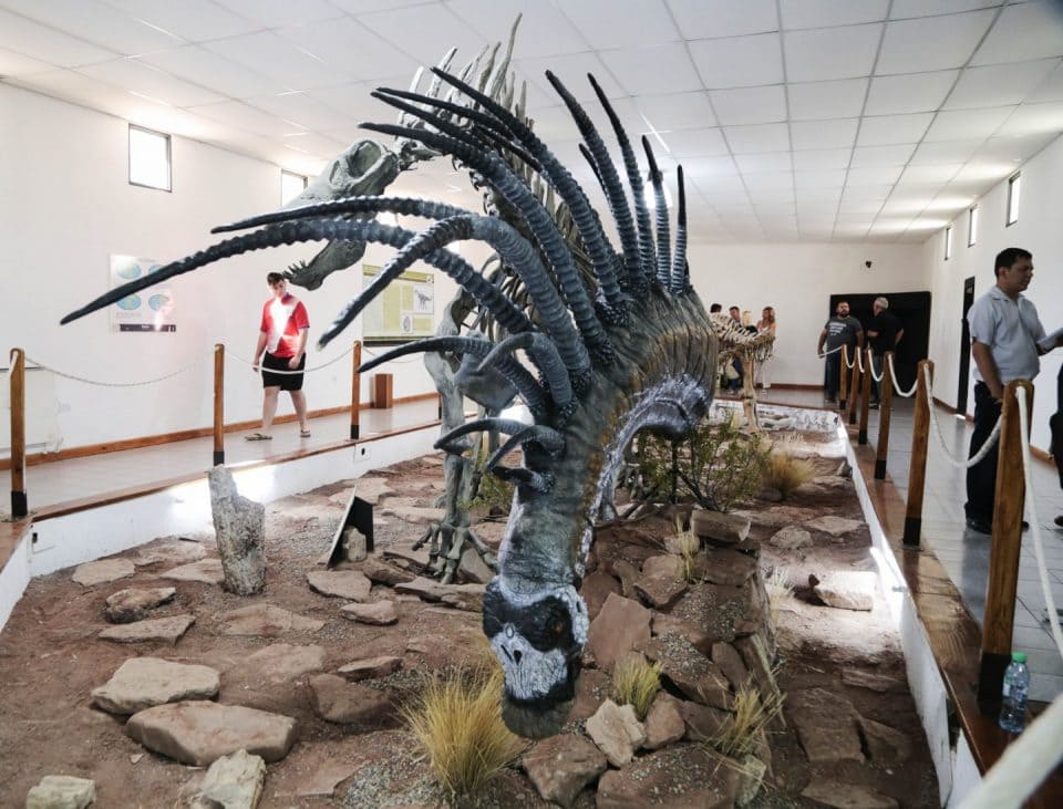 Museo Municipal Ernesto Bachmann - Lagarto gigante del sur