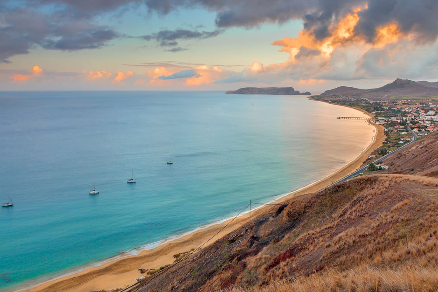 Porto Santo. Madeira, Portugal está en el puesto 1 de las 22 mejores playas de Europa de este año.